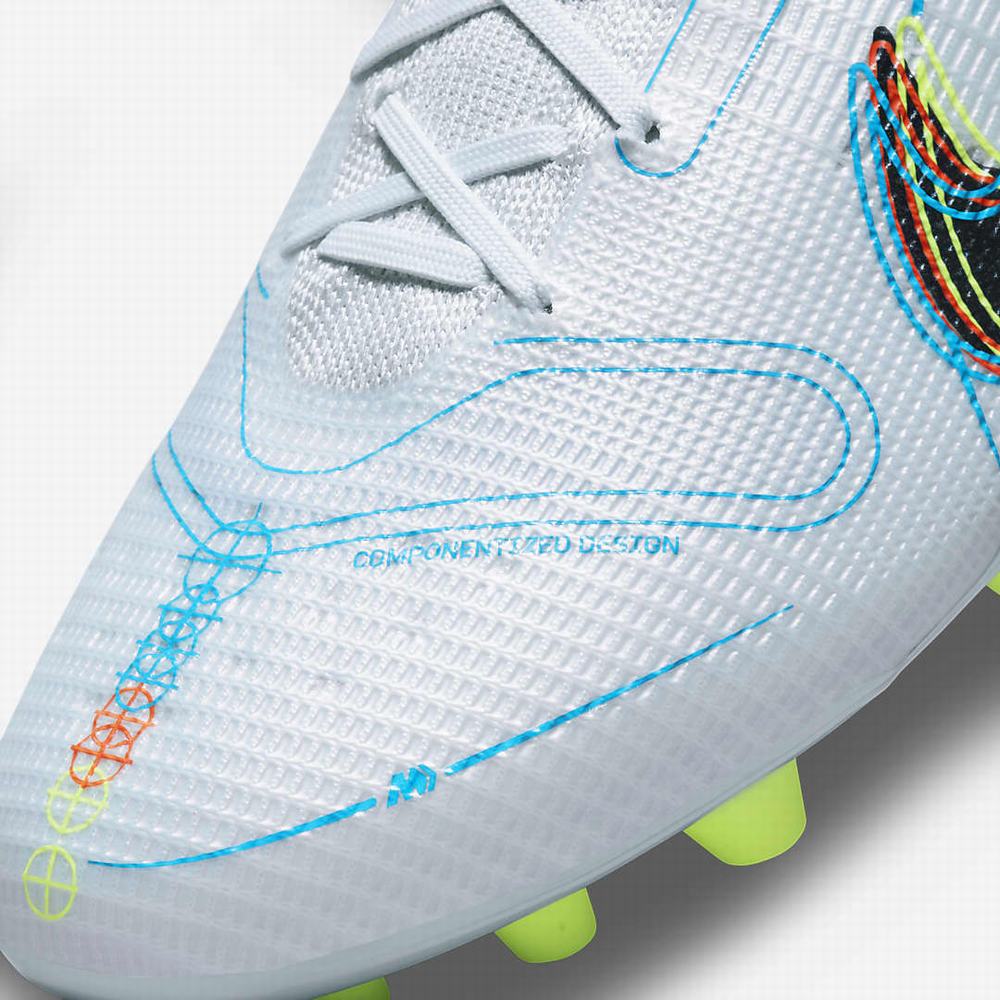 Kopačky Nike Mercurial Vapor 14 Elite AG Artificial-Ground Panske Siva Oranžové Čierne Modre | SK946210