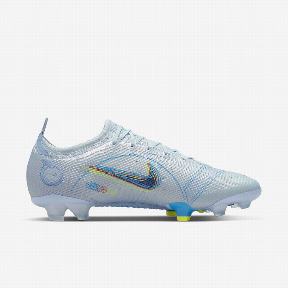 Kopačky Nike Mercurial Vapor 14 Elite FG Firm-Ground Panske Siva Modre Čierne Modre | SK350721