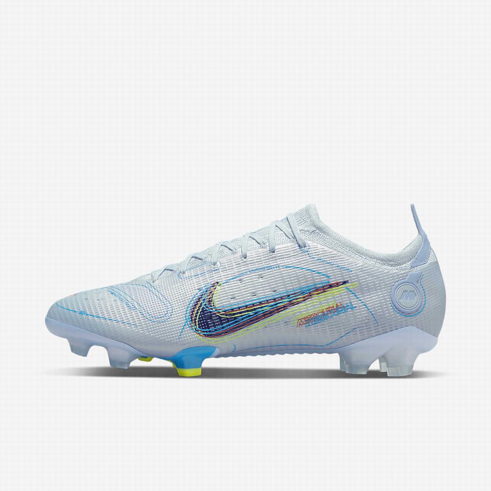 Kopačky Nike Mercurial Vapor 14 Elite FG Firm-Ground Panske Siva Modre Čierne Modre | SK350721