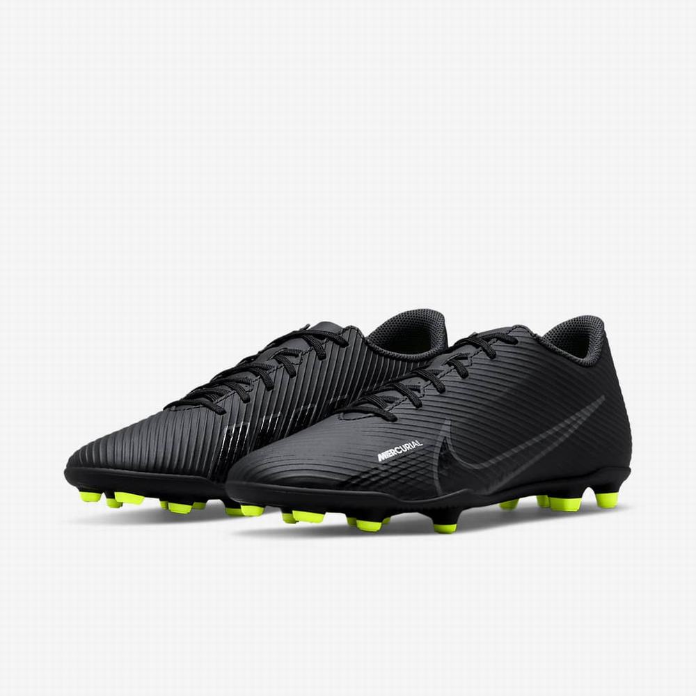 Kopačky Nike Mercurial Vapor 15 Club MG Multi-Ground Damske Čierne Biele Tmavo Siva | SK047528