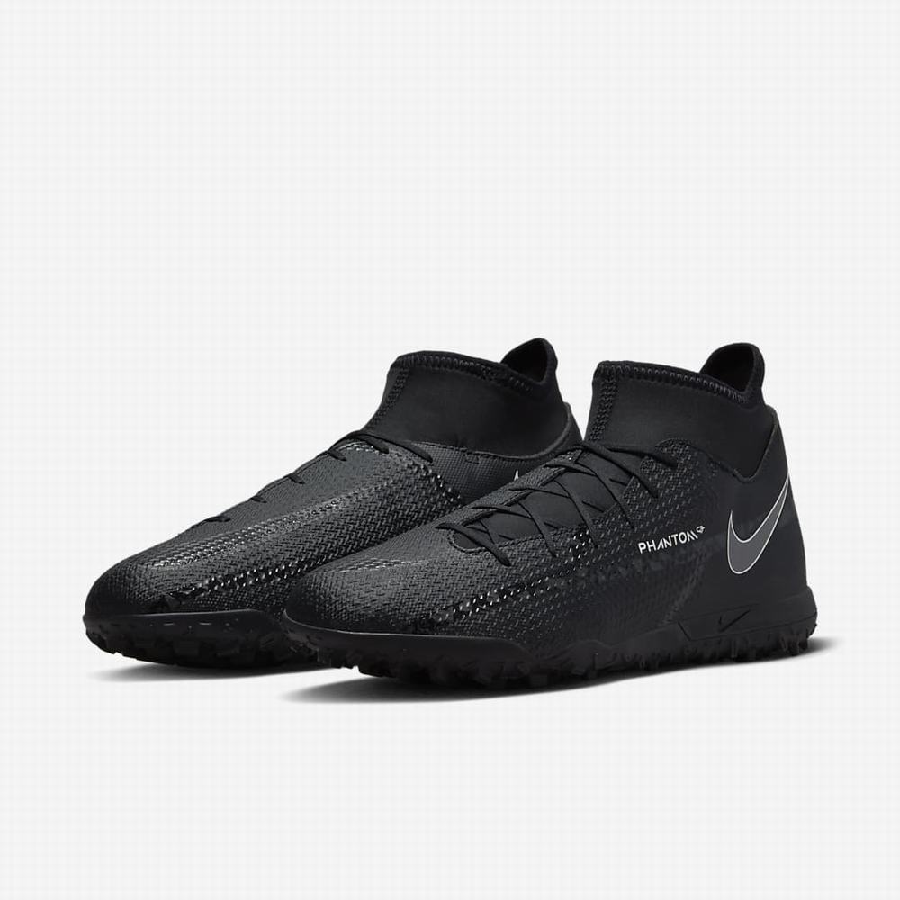 Kopačky Nike Phantom GT2 Club Dynamic Fit TF Turf Damske Čierne Svetlo Červené Biele | SK108592