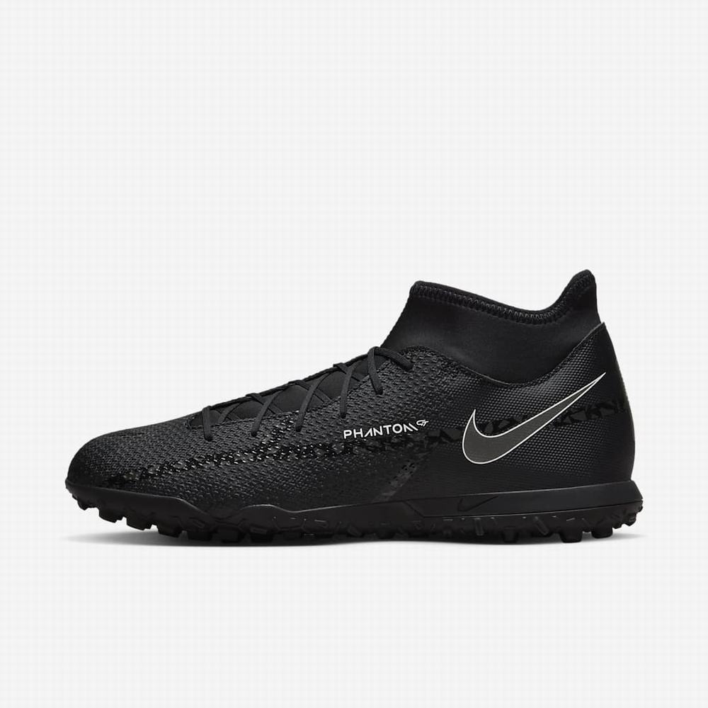 Kopačky Nike Phantom GT2 Club Dynamic Fit TF Turf Damske Čierne Svetlo Červené Biele | SK108592