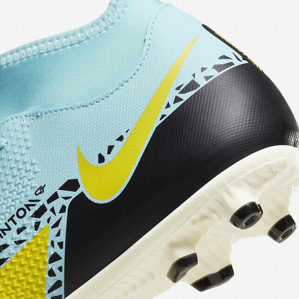 Kopačky Nike Phantom GT2 Club Dynamic Fit MG Multi-Ground Panske Žlté Čierne | SK819352