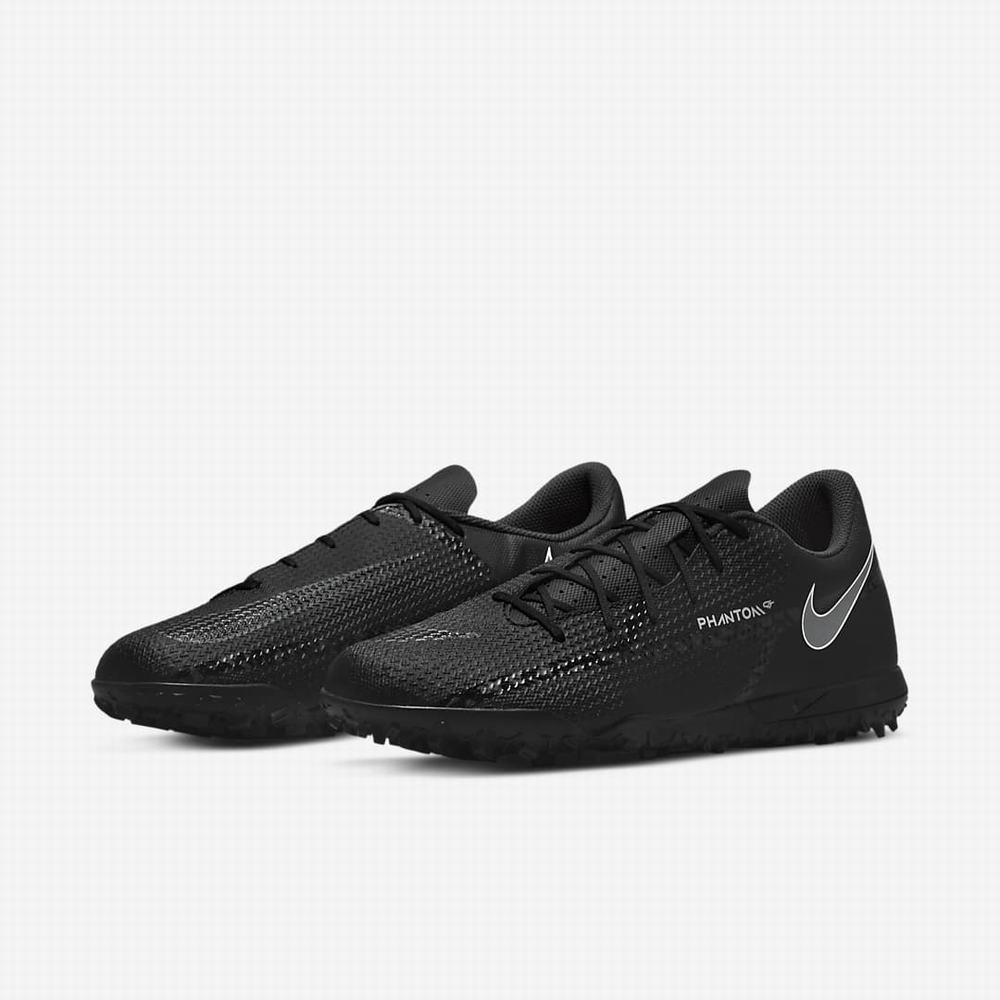 Kopačky Nike Phantom GT2 Club TF Turf Damske Čierne Svetlo Červené Biele | SK463982