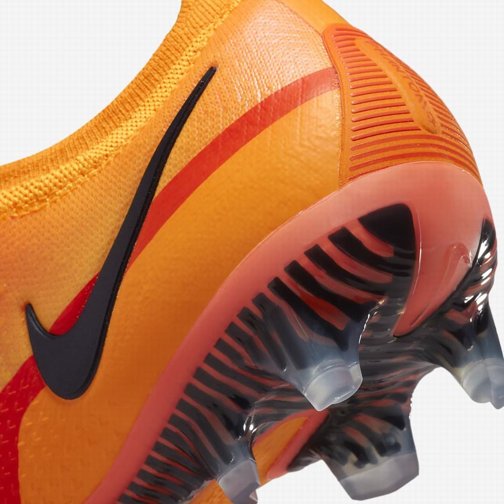 Kopačky Nike Phantom GT2 Elite FG Firm-Ground Panske Oranžové Svetlo Červené Čierne | SK305842