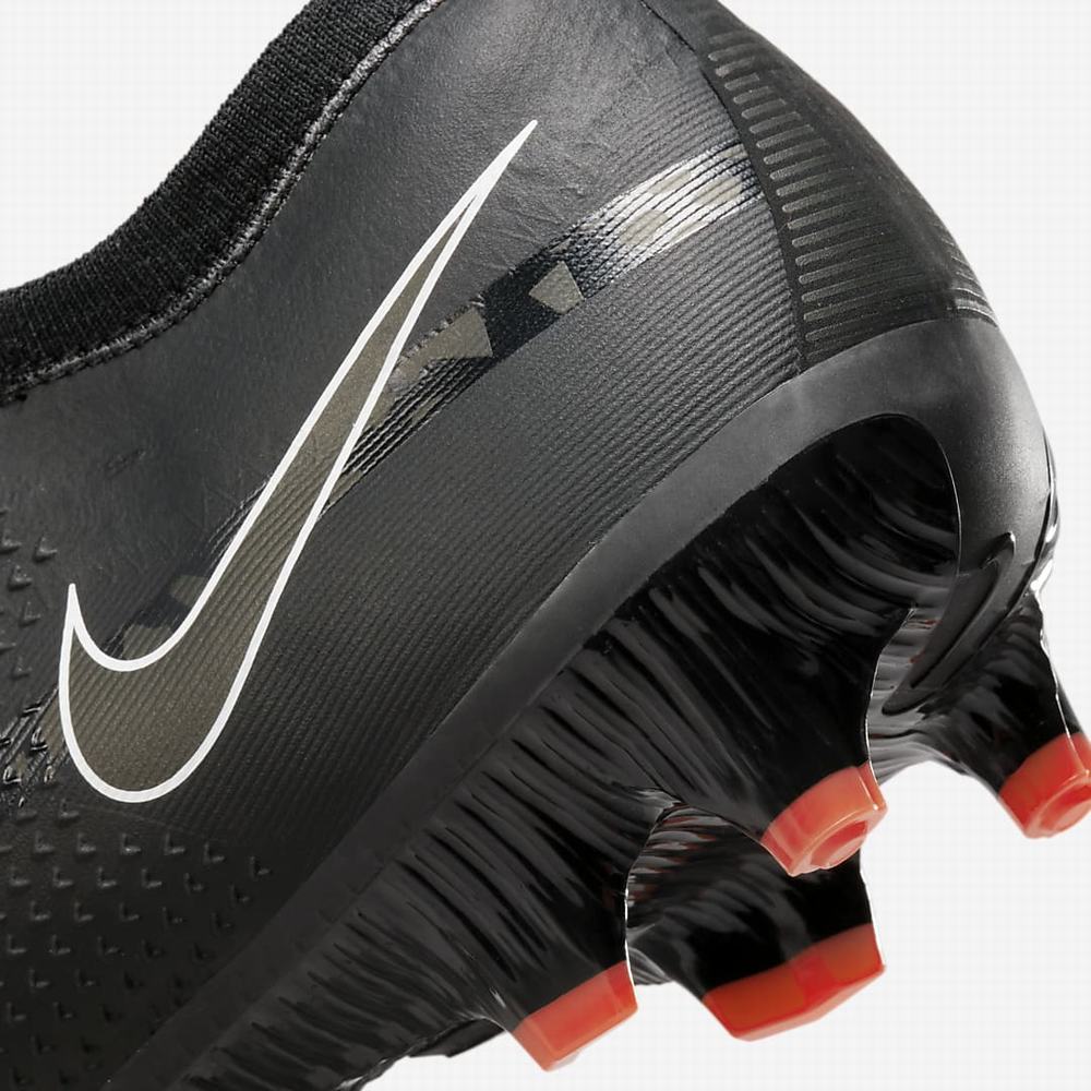 Kopačky Nike Phantom GT2 Pro FG Firm-Ground Damske Čierne Biele Svetlo Červené Tmavo Siva | SK018734