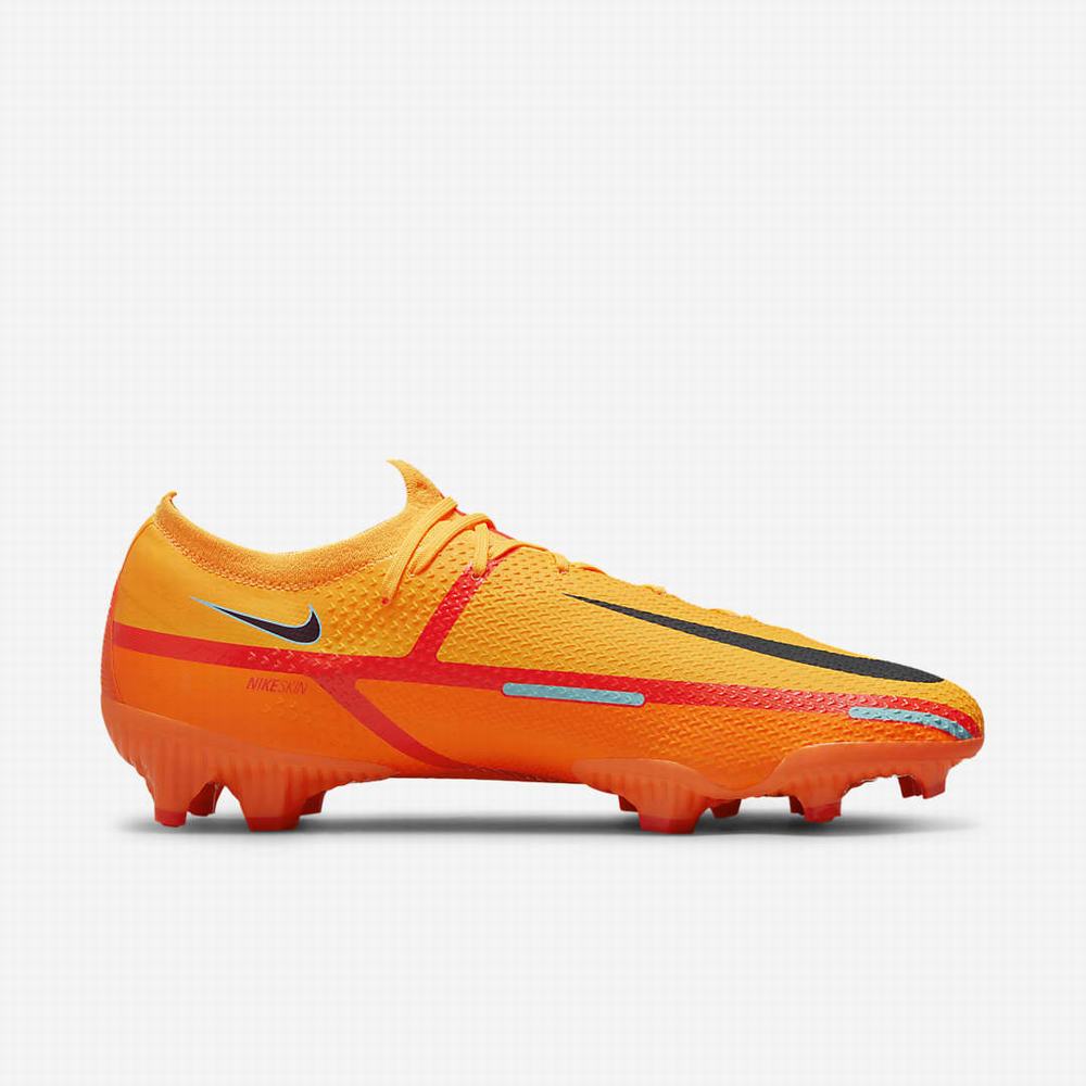 Kopačky Nike Phantom GT2 Pro FG Firm-Ground Damske Oranžové Svetlo Červené Čierne | SK075849