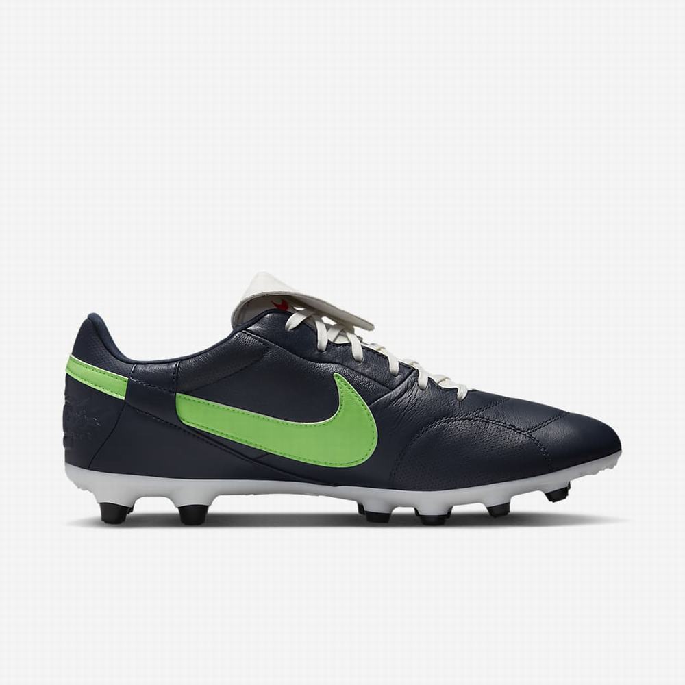 Kopačky Nike The Premier 3 FG Firm-Ground Damske Obsidian Zelene | SK652973