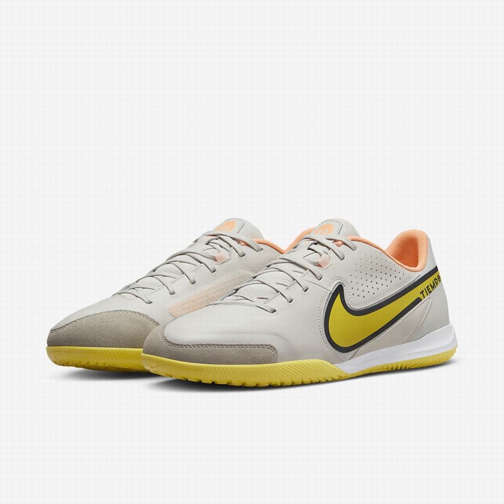 Kopačky Nike Tiempo Legend 9 Academy IC Damske Béžové Oranžové Žlté | SK790824