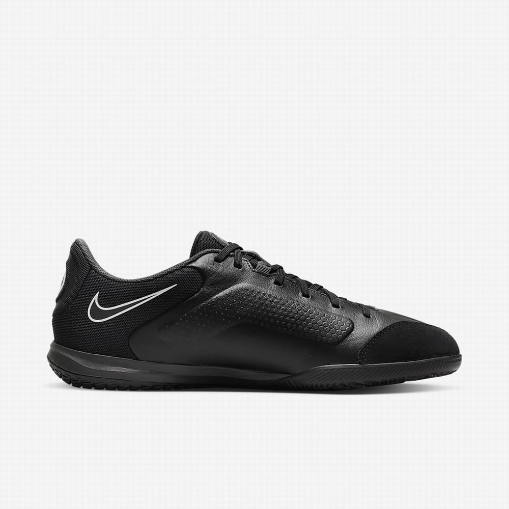 Kopačky Nike Tiempo Legend 9 Academy IC Panske Čierne Biele Svetlo Modre Tmavo Siva | SK975201