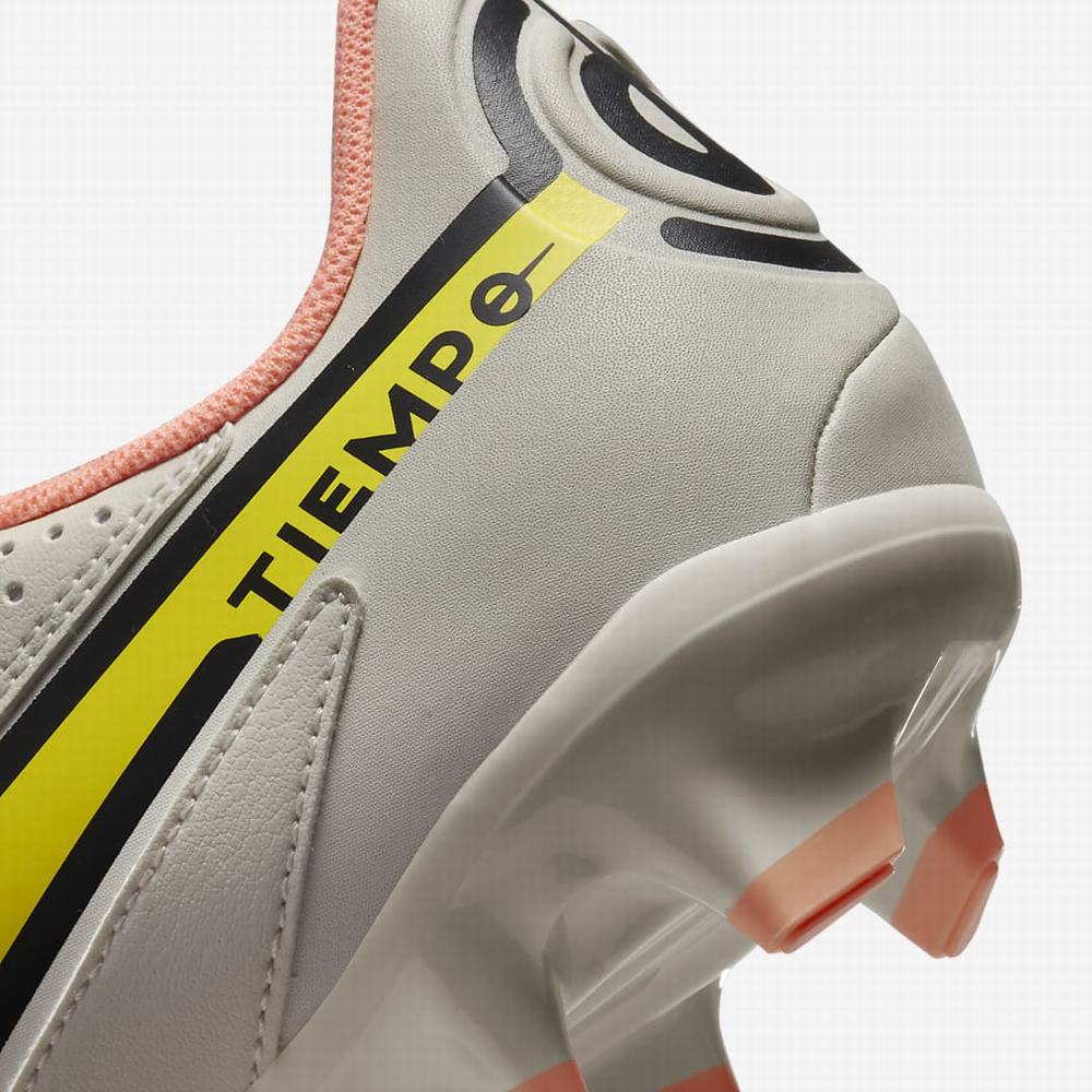 Kopačky Nike Tiempo Legend 9 Academy MG Multi-Ground Damske Béžové Oranžové Žlté | SK036517