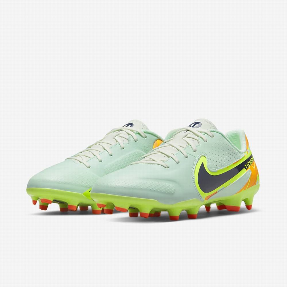 Kopačky Nike Tiempo Legend 9 Academy MG Multi-Ground Panske Mätové Oranžové Čierne Modre | SK617238