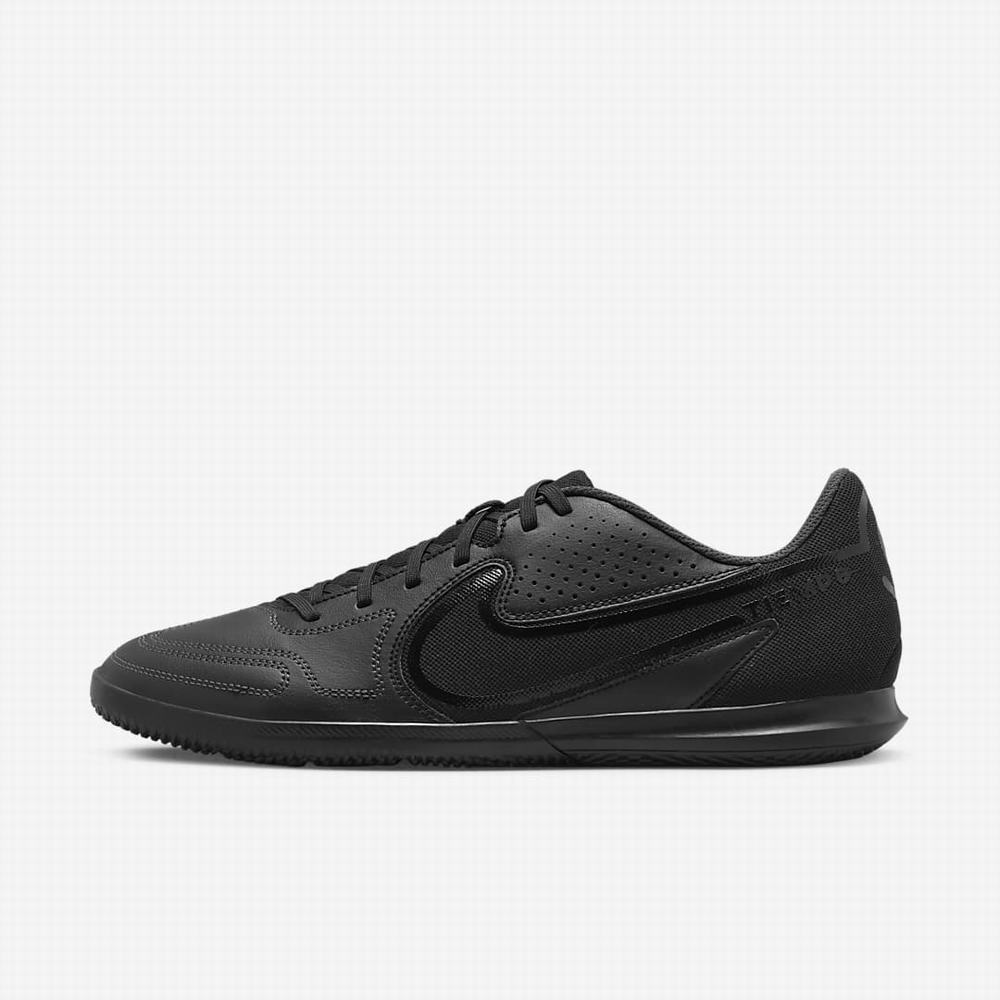 Kopačky Nike Tiempo Legend 9 Club IC Damske Čierne Biele Svetlo Modre Čierne | SK396187