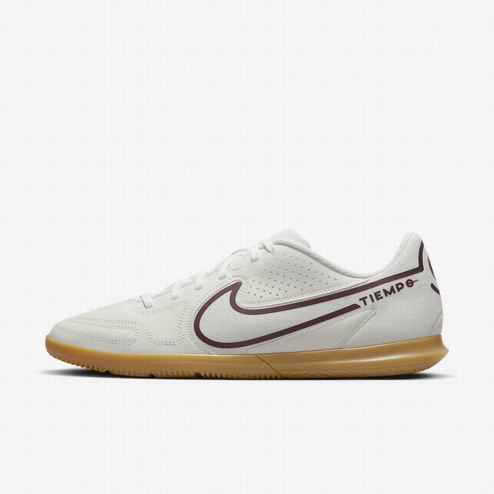 Kopačky Nike Tiempo Legend 9 Club IC Damske Béžové Svetlo Hnede | SK789432