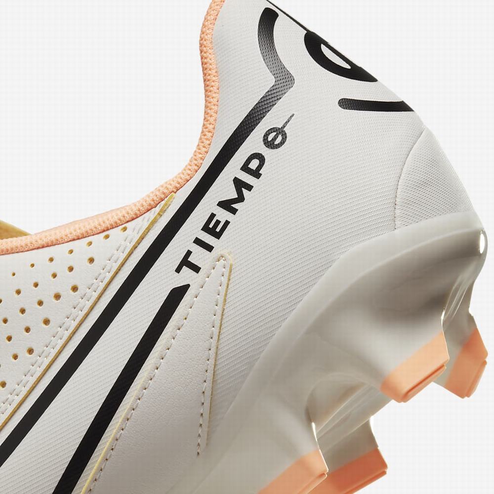 Kopačky Nike Tiempo Legend 9 Club MG Multi-Ground Panske Béžové Oranžové Žlté | SK621953