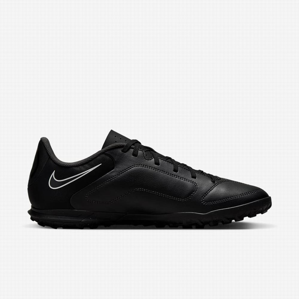 Kopačky Nike Tiempo Legend 9 Club TF Turf Panske Čierne Biele Svetlo Modre Čierne | SK042937