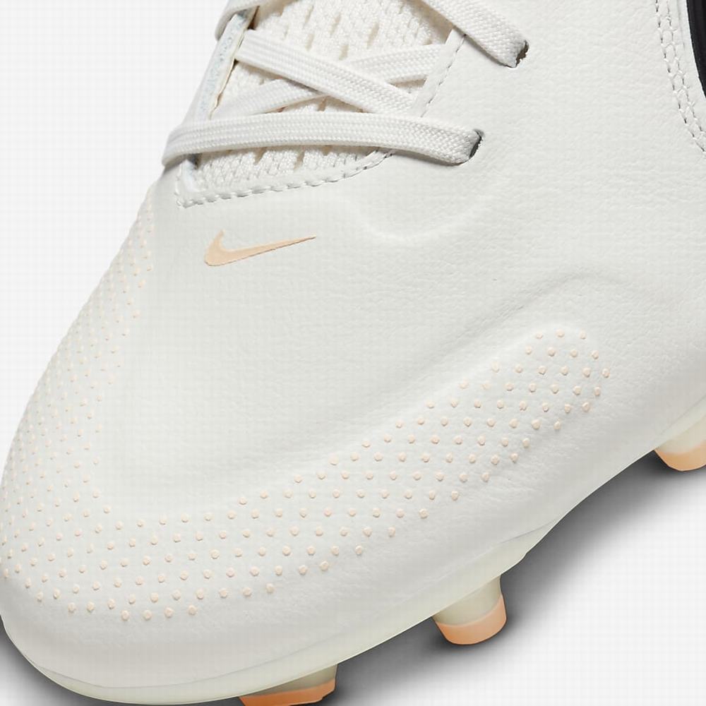 Kopačky Nike Tiempo Legend 9 Pro FG Firm-Ground Panske Béžové Oranžové Žlté | SK428137