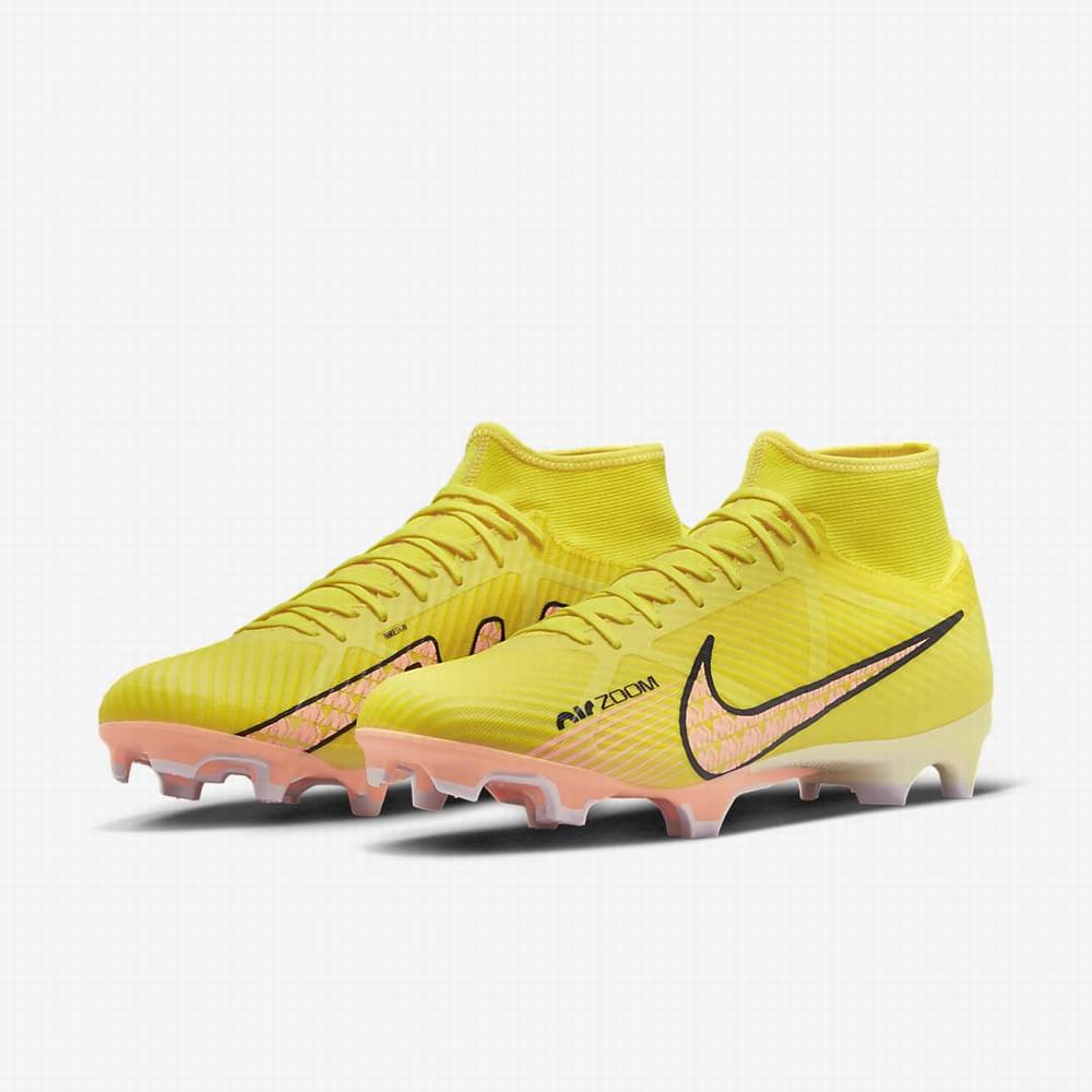 Kopačky Nike Zoom Mercurial Superfly 9 Academy MG Multi-Ground Panske Žlté Oranžové | SK186502