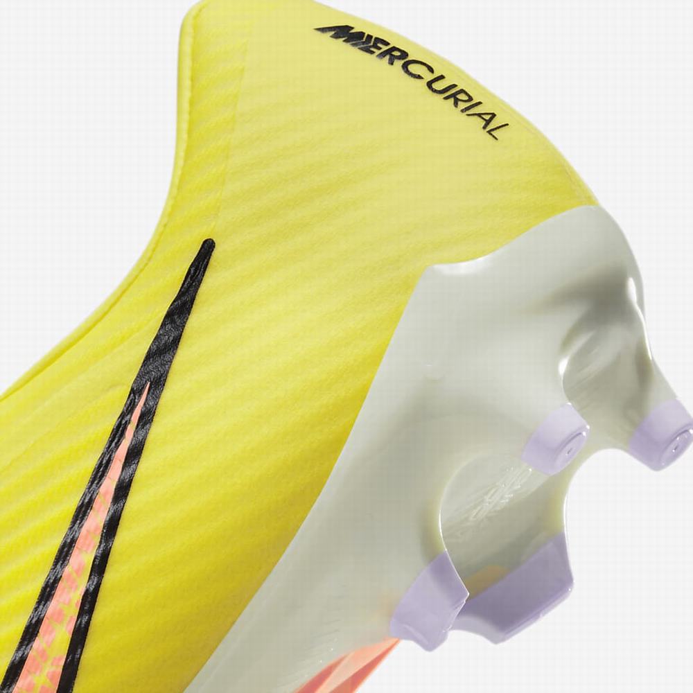 Kopačky Nike Zoom Mercurial Vapor 15 Academy MG Multi-Ground Damske Žlté Oranžové | SK107469