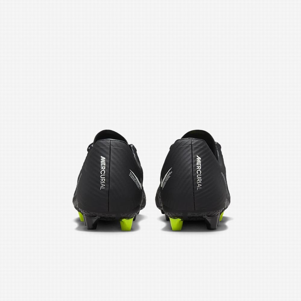 Kopačky Nike Zoom Mercurial Vapor 15 Academy AG Artificial-Grass Panske Čierne Biele Tmavo Siva | SK160497