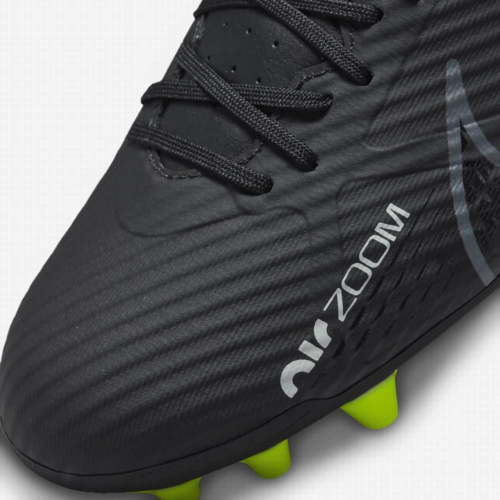 Kopačky Nike Zoom Mercurial Vapor 15 Academy AG Artificial-Grass Panske Čierne Biele Tmavo Siva | SK160497