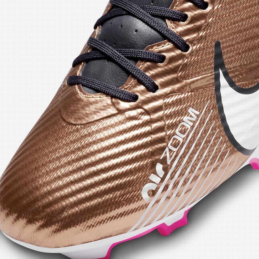 Kopačky Nike Zoom Mercurial Vapor 15 Academy MG Multi-Ground Panske Metal Meď Metal Meď | SK340892