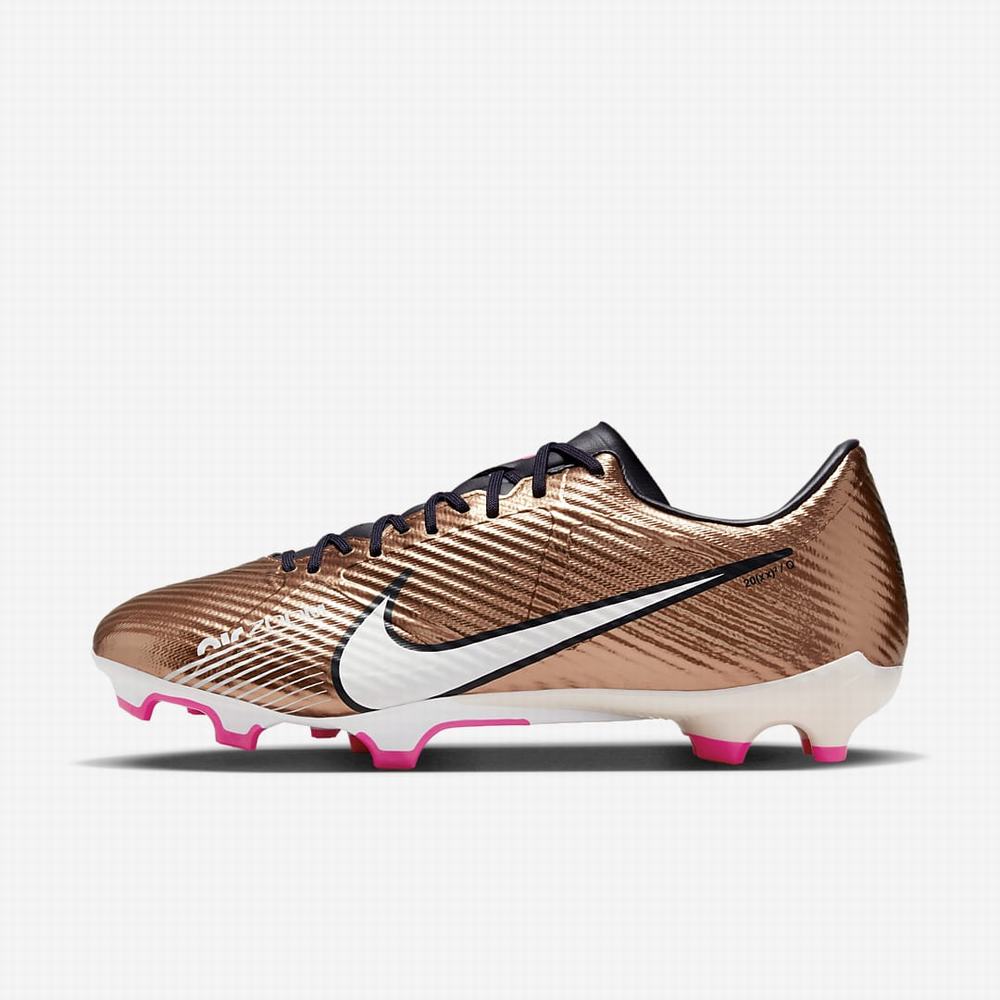 Kopačky Nike Zoom Mercurial Vapor 15 Academy MG Multi-Ground Panske Metal Meď Metal Meď | SK340892