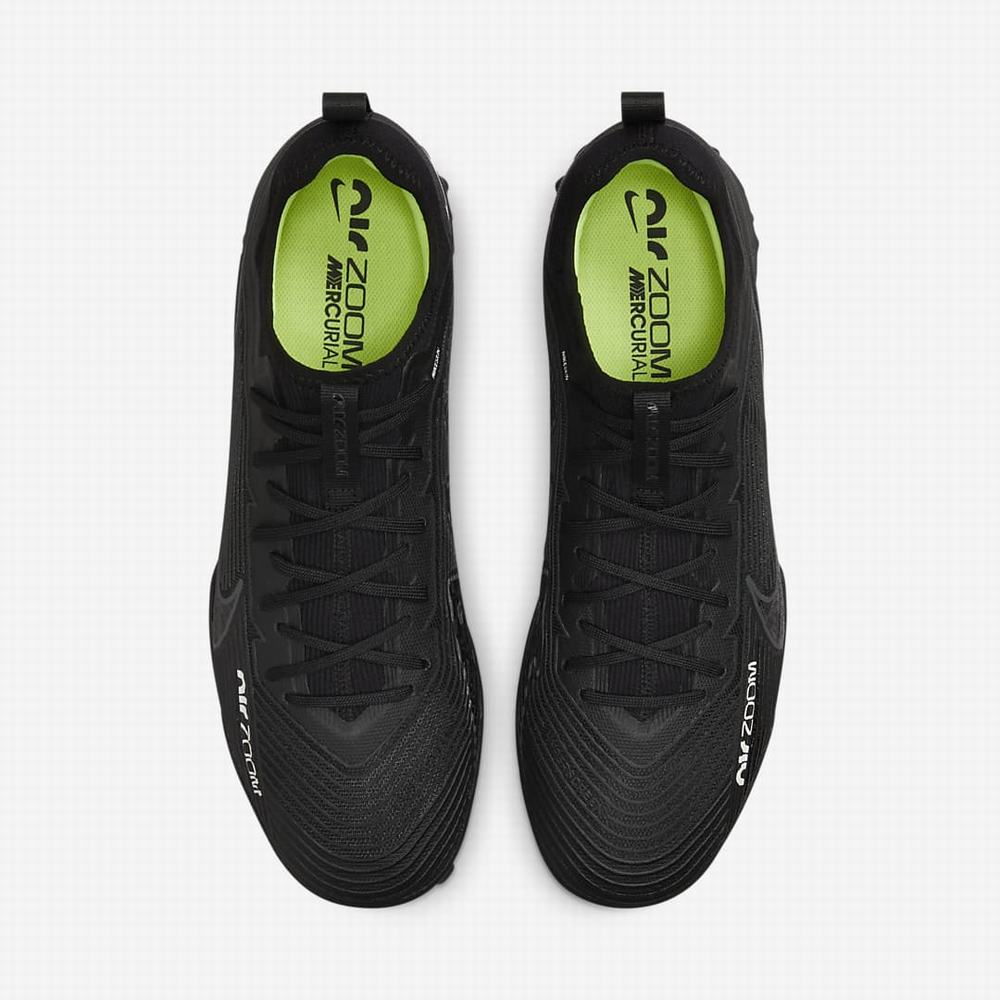 Kopačky Nike Zoom Mercurial Vapor 15 Pro TF Turf Damske Čierne Biele Tmavo Siva | SK015324