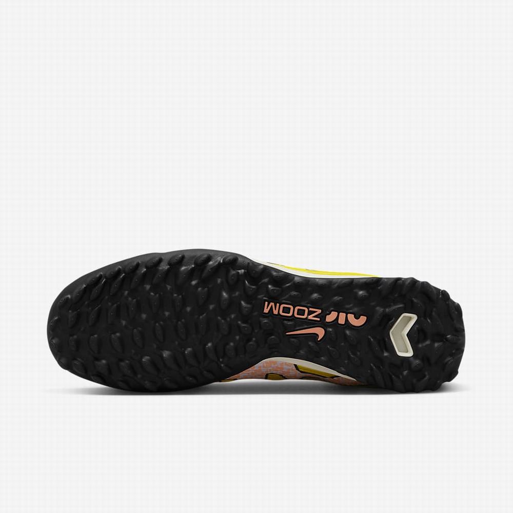 Kopačky Nike Zoom Mercurial Vapor 15 Pro TF Turf Damske Žlté Oranžové | SK364057