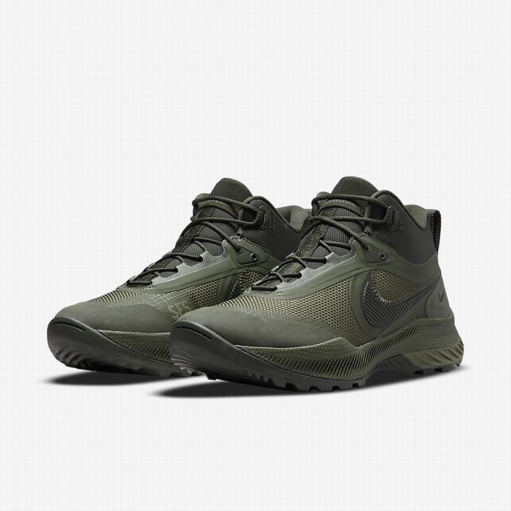 Outdoorove Topanky Nike React SFB Carbon Panske Hnedožltý Tmavo Siva Čierne | SK209187