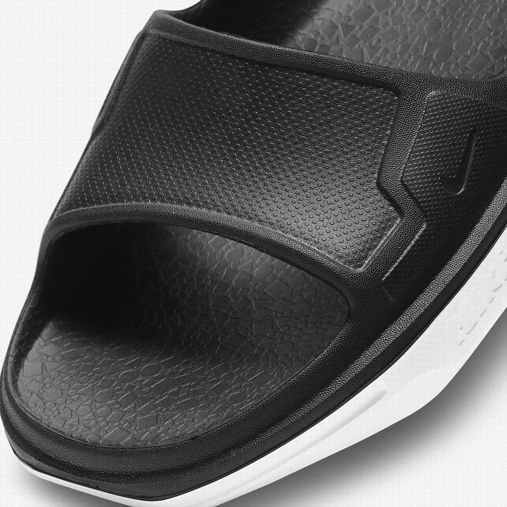 Sandale Nike Playscape Detske Čierne Siva Biele | SK162589