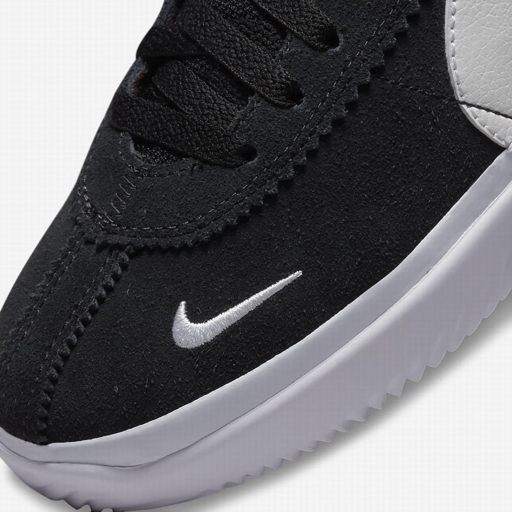 Skate Topanky Nike BRSB Damske Čierne Biele | SK412307