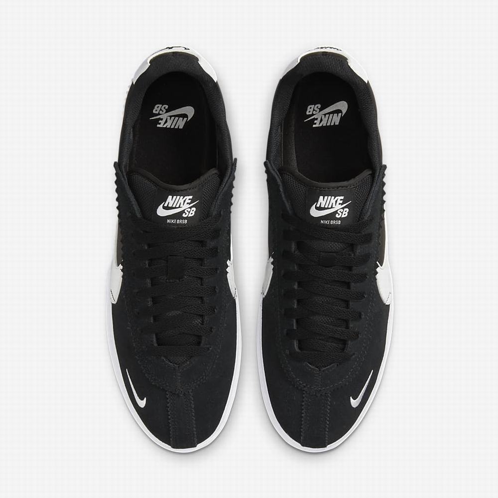 Skate Topanky Nike BRSB Panske Čierne Biele | SK375160