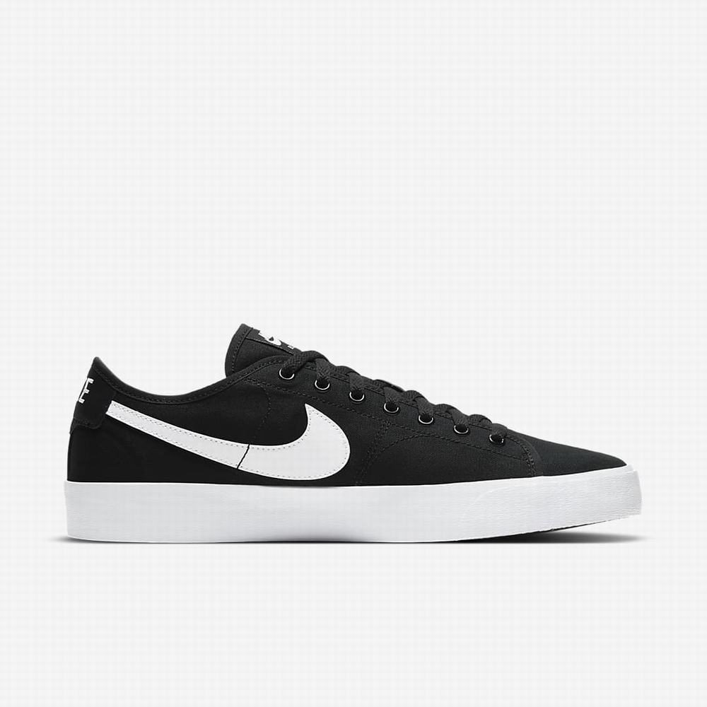 Skate Topanky Nike SB BLZR Court Panske Čierne Svetlo Hnede Biele | SK620873