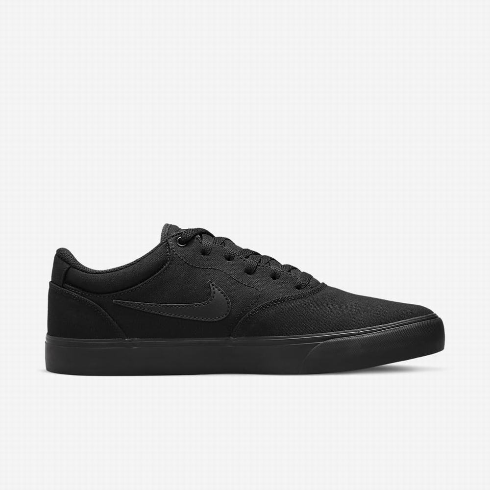 Skate Topanky Nike SB Chron 2 Canvas Damske Čierne | SK345901