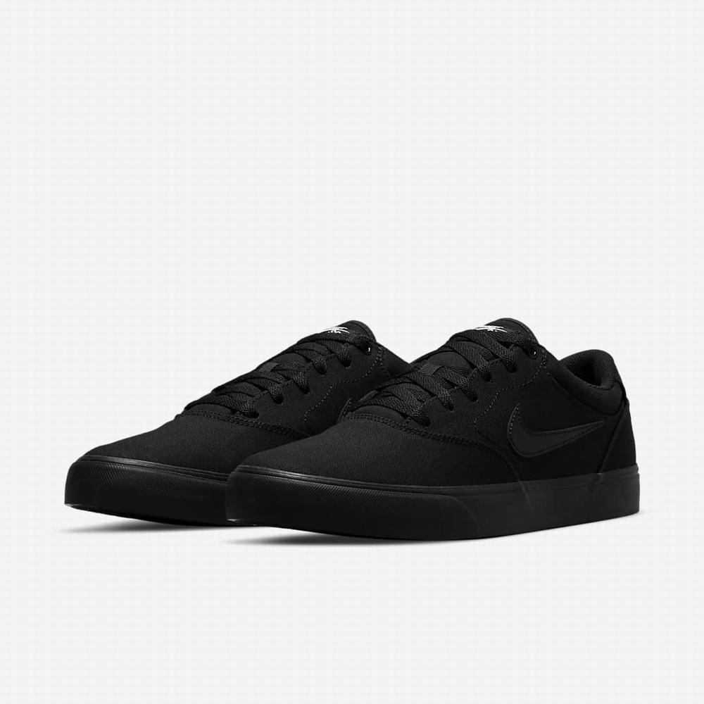 Skate Topanky Nike SB Chron 2 Canvas Damske Čierne | SK345901