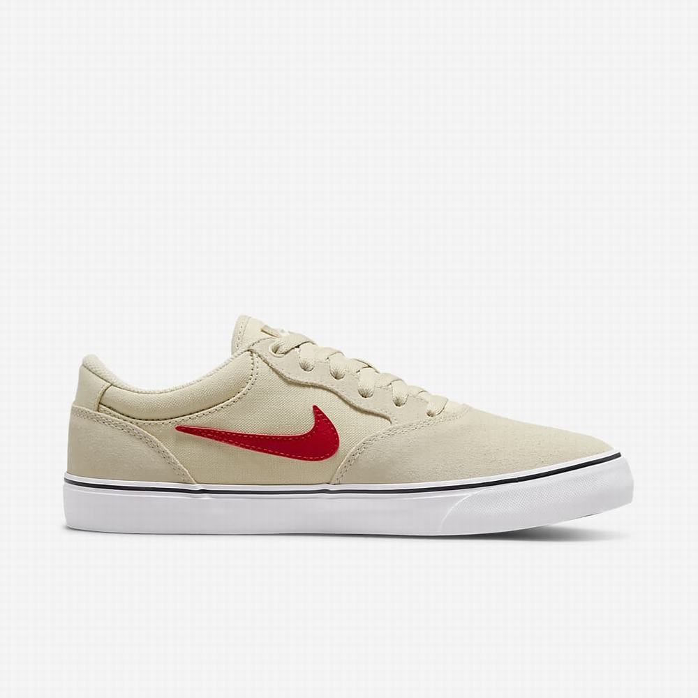 Skate Topanky Nike SB Chron 2 Damske Hnede Červené | SK835640