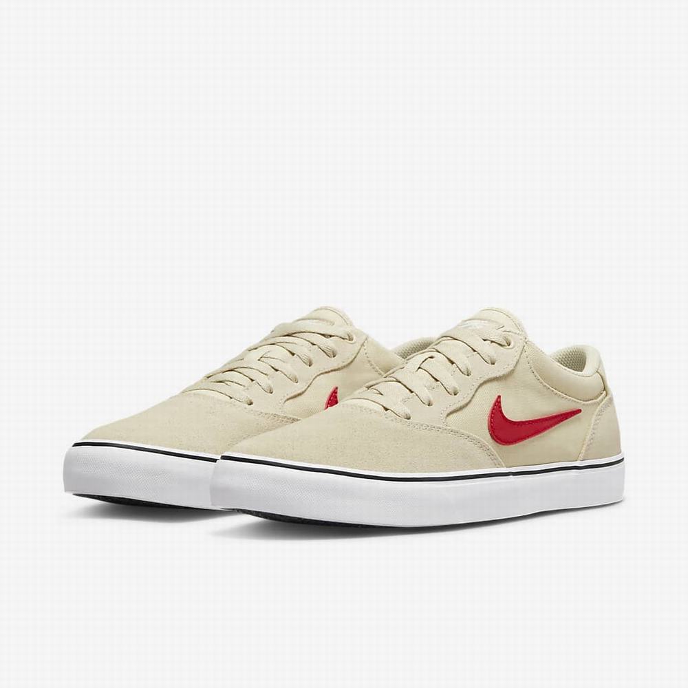 Skate Topanky Nike SB Chron 2 Damske Hnede Červené | SK835640