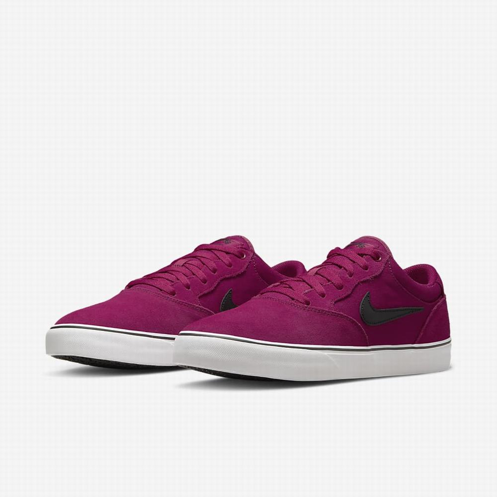 Skate Topanky Nike SB Chron 2 Damske Nachový Biele Čierne | SK638059