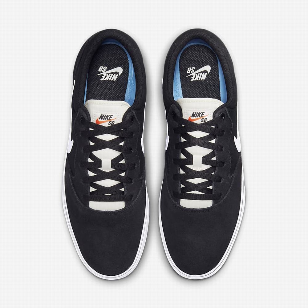 Skate Topanky Nike SB Chron 2 Damske Čierne Biele | SK482513