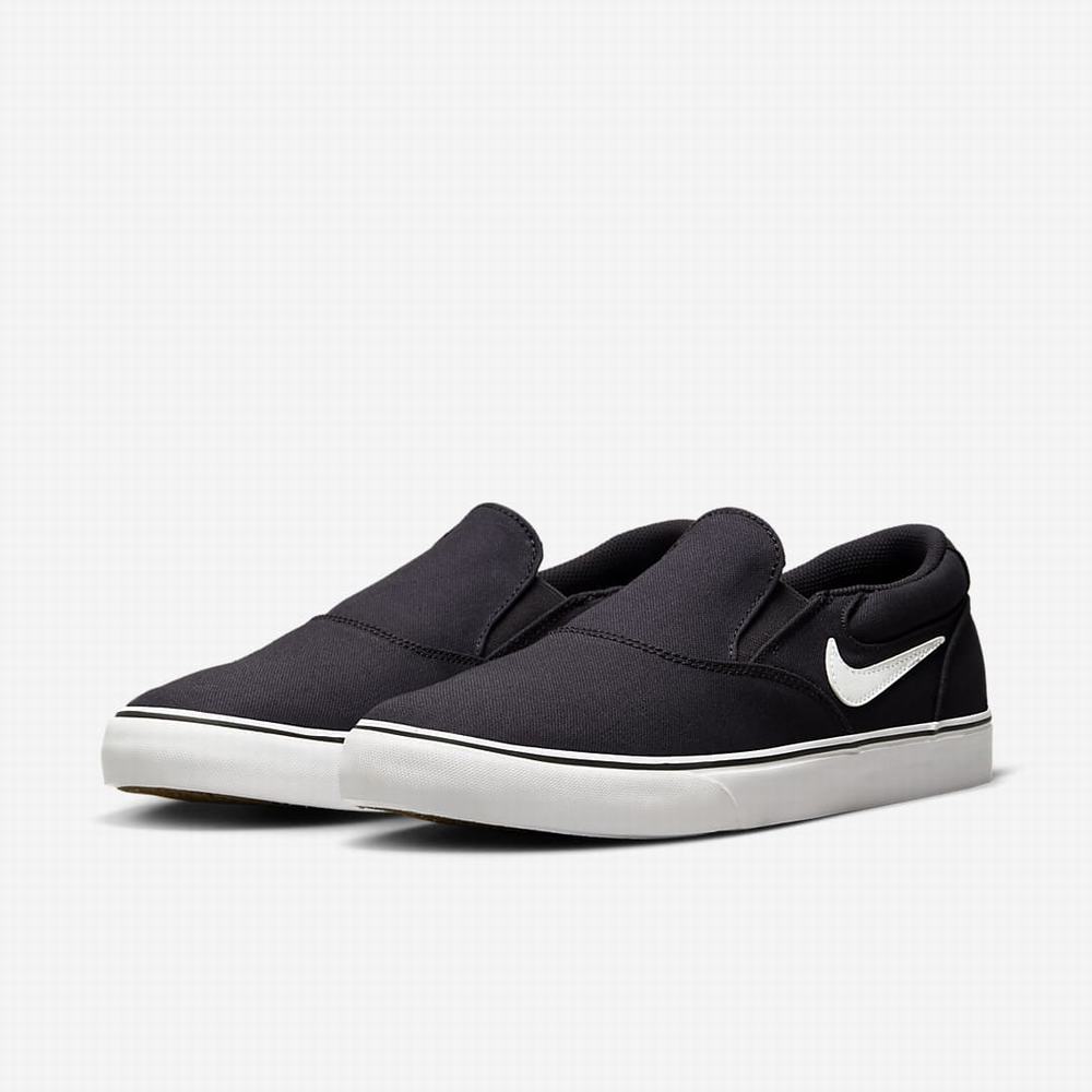 Skate Topanky Nike SB Chron 2 Slip Damske Nachový Tmavo Hnede Biele | SK042798