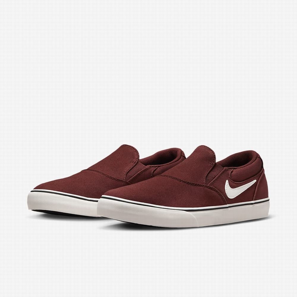 Skate Topanky Nike SB Chron 2 Slip Damske Hnede Čierne | SK761254