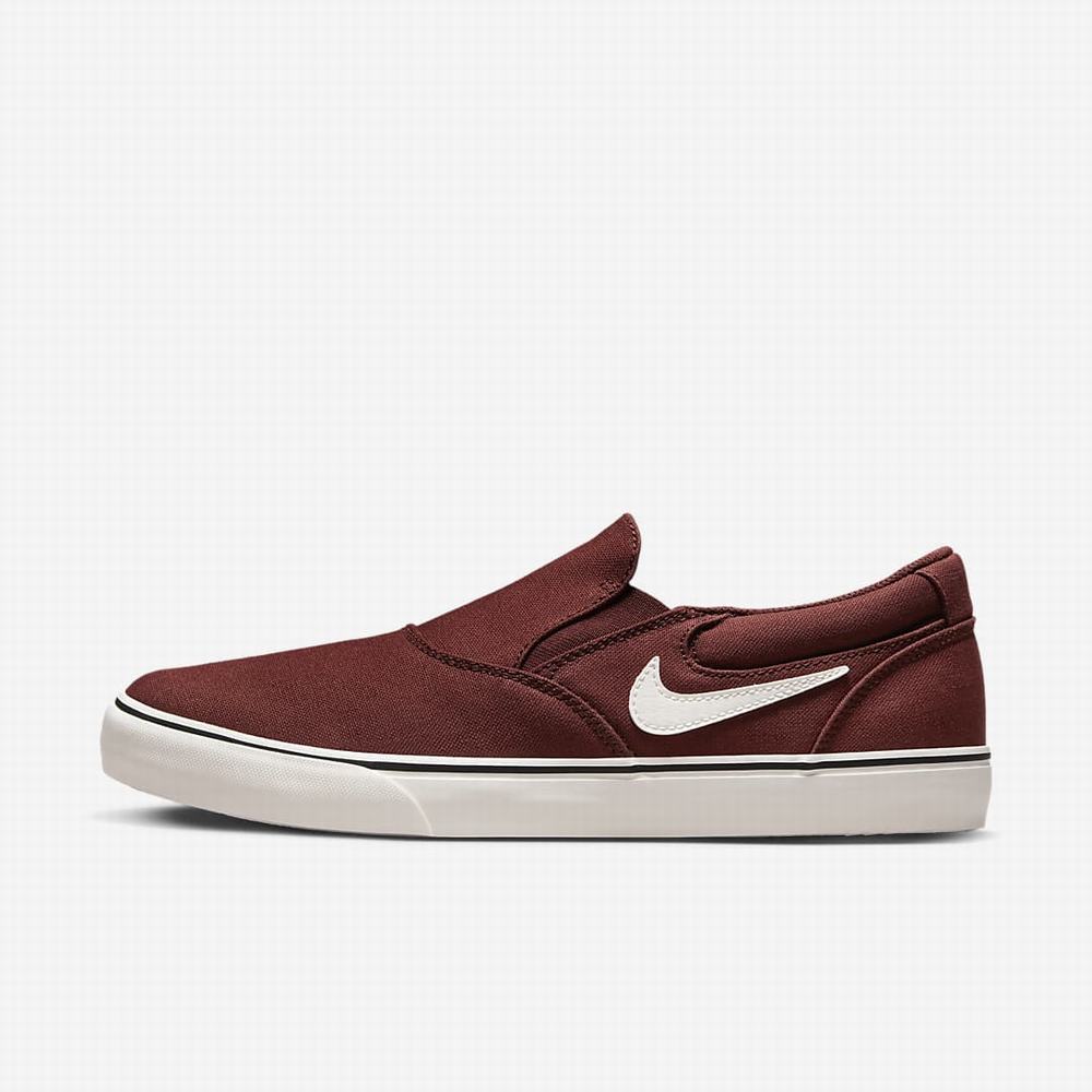 Skate Topanky Nike SB Chron 2 Slip Damske Hnede Čierne | SK761254