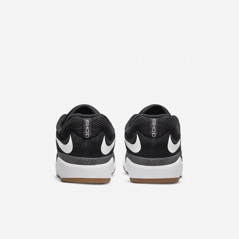 Skate Topanky Nike SB Ishod Wair Panske Čierne Tmavo Siva Čierne Biele | SK638905