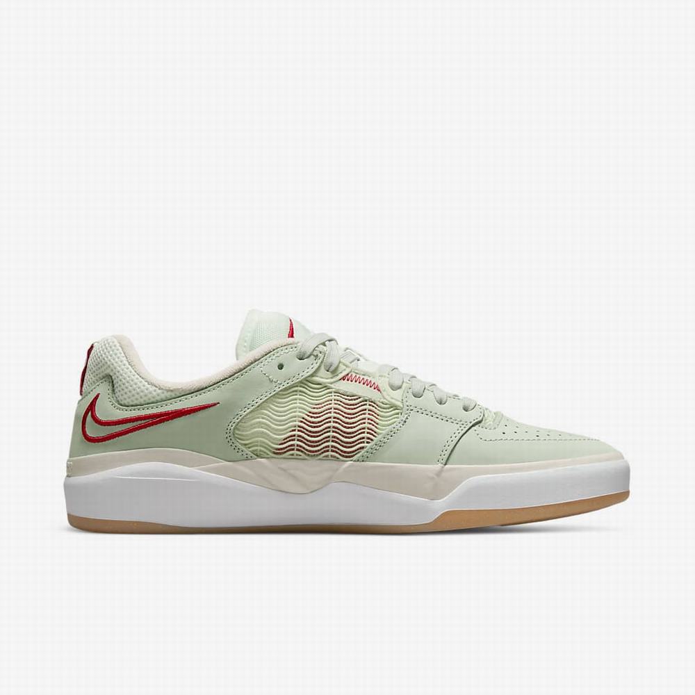 Skate Topanky Nike SB Ishod Wair Premium Panske Zelene Červené | SK209485