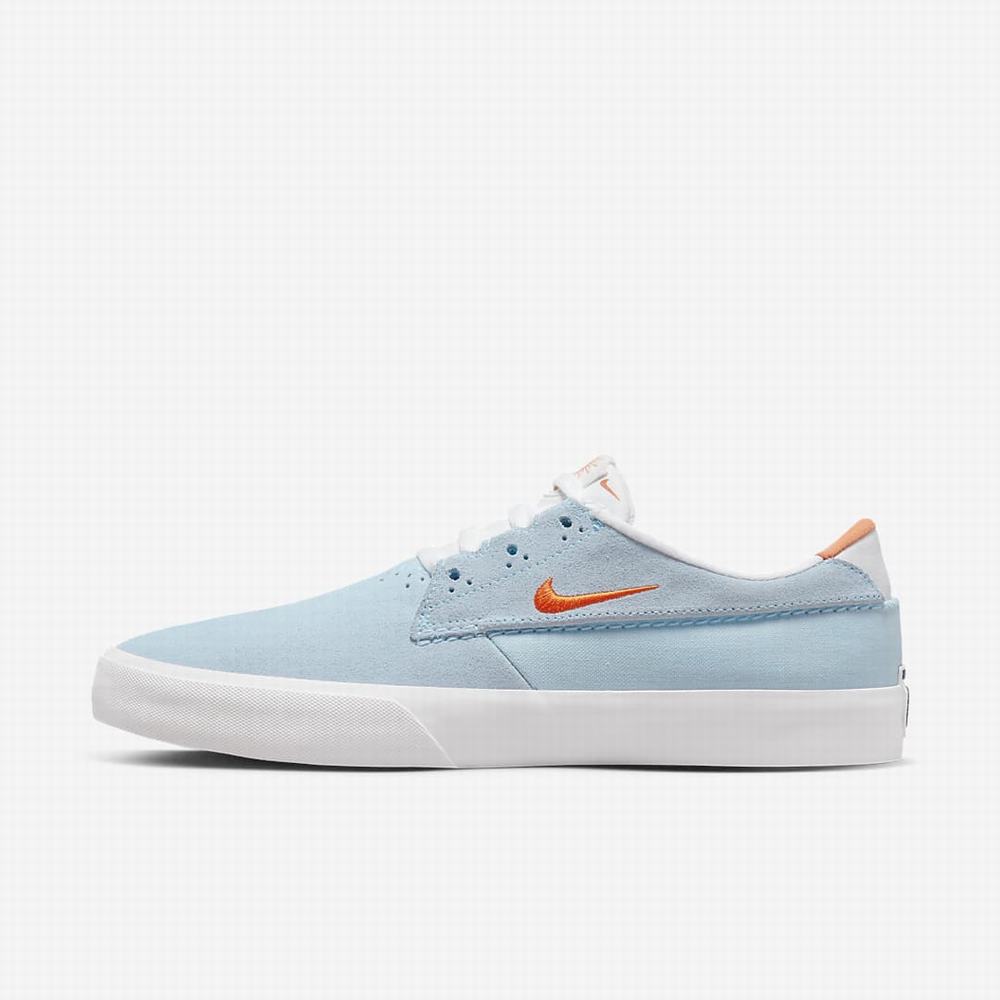 Skate Topanky Nike SB Shane Damske Modre Biele Oranžové | SK753962