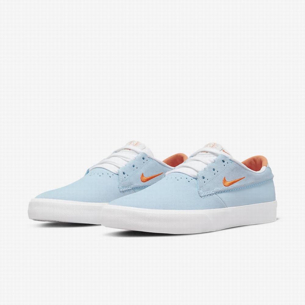 Skate Topanky Nike SB Shane Panske Modre Biele Oranžové | SK846305