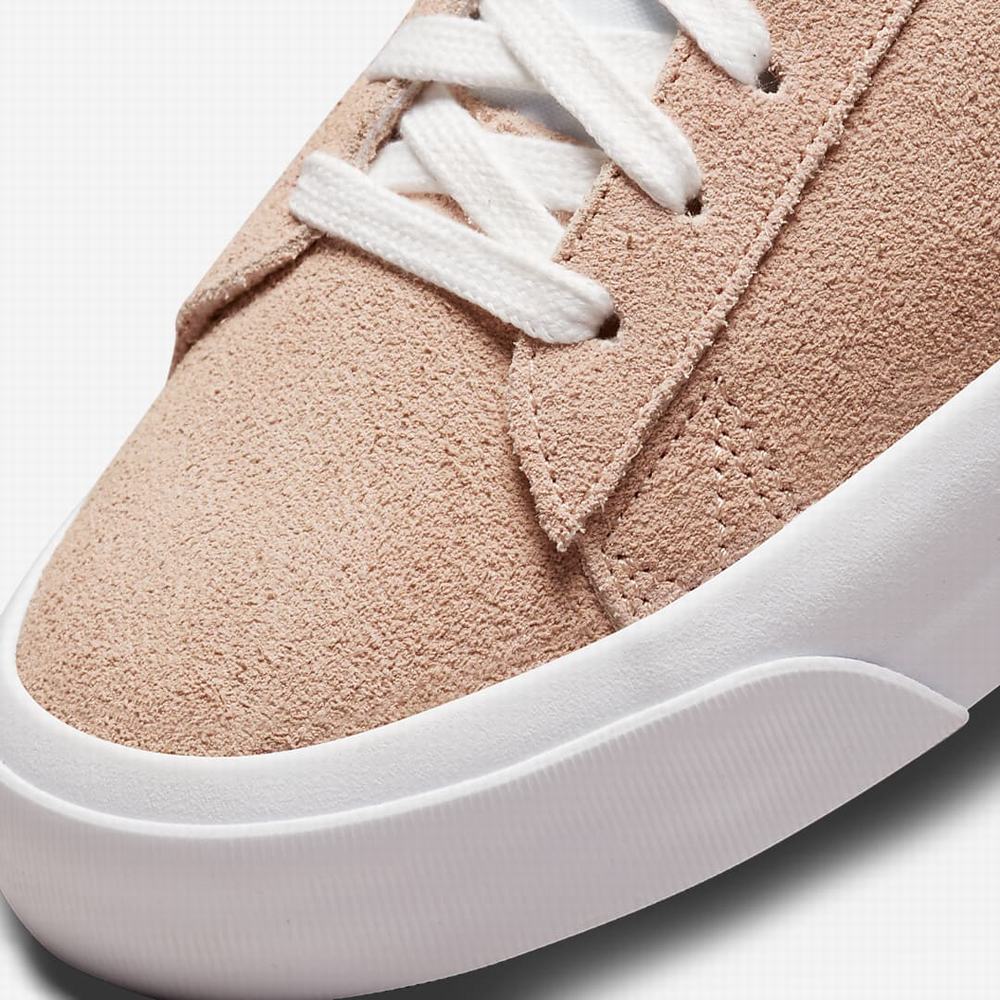 Skate Topanky Nike SB Zoom Blazer Low Pro GT Damske Béžové Červené Biele | SK275316