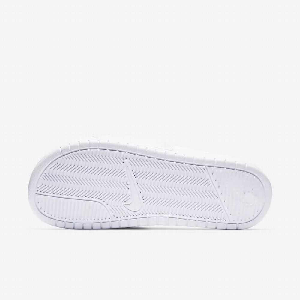 Slapky Nike Benassi JDI Damske Biele | SK592130