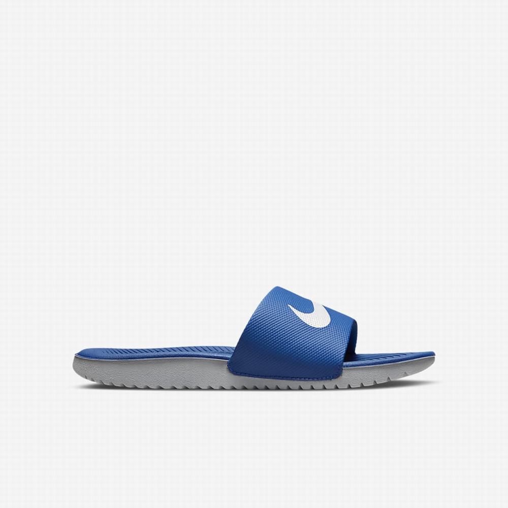 Slapky Nike Kawa Detske Biele | SK410895